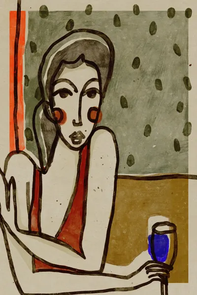 Café Contemplation by Treechild