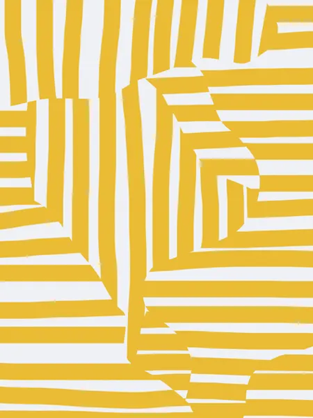 Dynamic Yellow Stripes by Little Dean