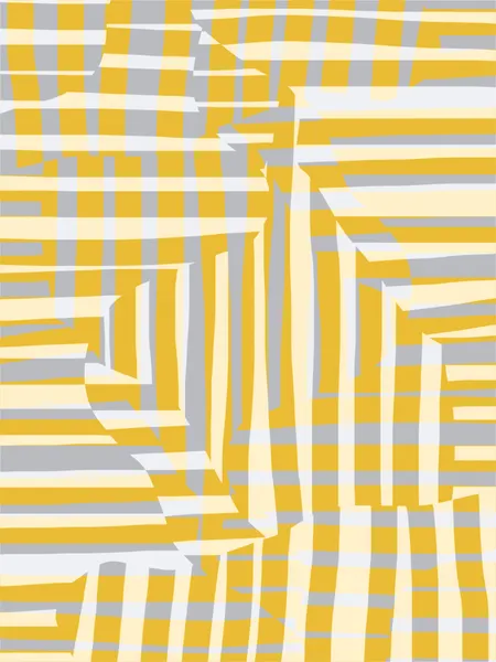 Abstract Striped Illusion by Little Dean
