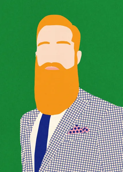 Men From Barber Shop by Rosi Feist