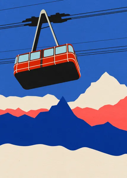 Ski Mountains by Rosi Feist