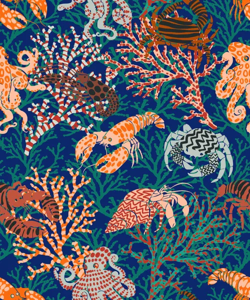 Vibrant Ocean Life by Annick