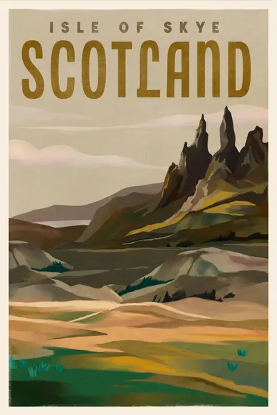 Isle of Skye Poster by The Whiskey Ginger