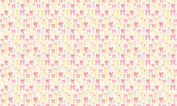 Pastel Bows Pattern by Aislinn Simmonds