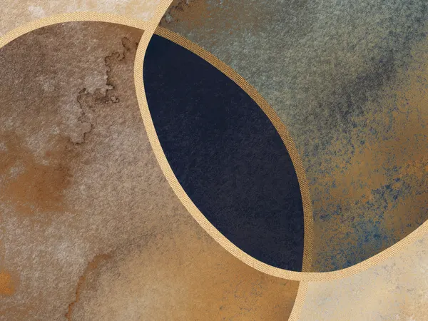 Golden Abstract Curves by Bilge Paksoylu