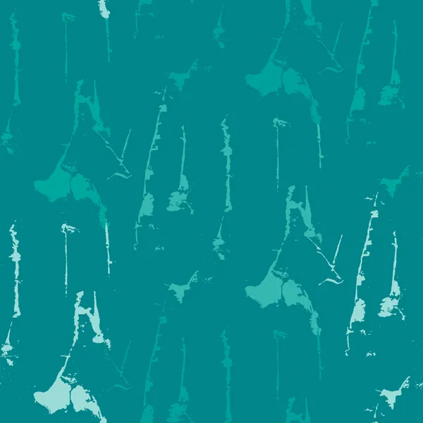 Deep Teal Abstract Pattern by Marika Barsrsind