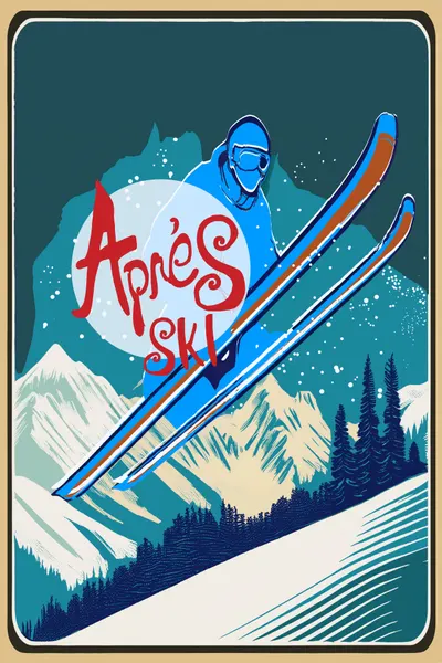 Apres Ski Mountain Jump by casa cartissi