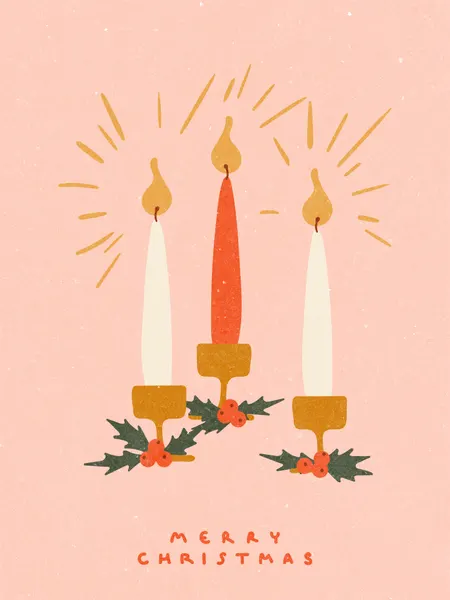 Christmas Candles by NKTN