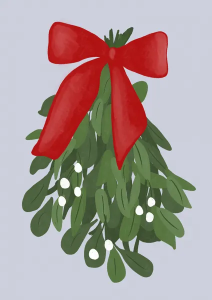 Festive Mistletoe Charm by Athene Fritsch