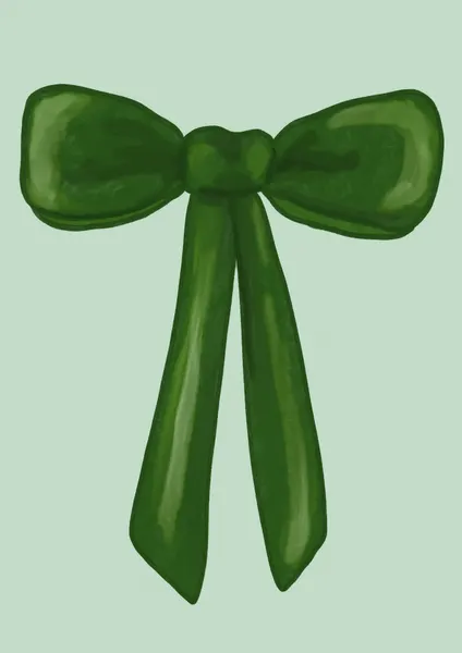 Emerald Ribbon Charm by Athene Fritsch