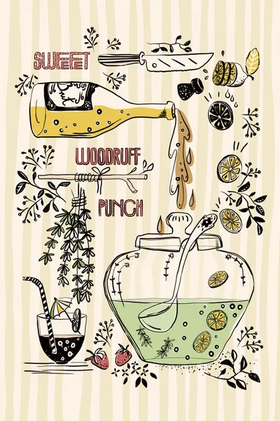 Sweet Woodruff Punch by Annick