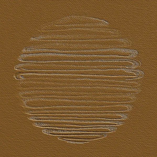 Abstract Textured Circle by Santhosh ch