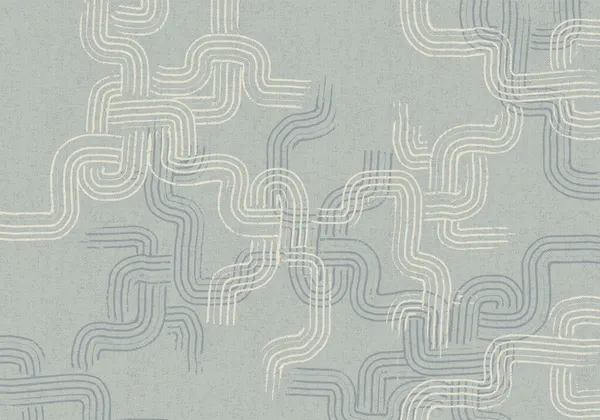 Flowing Abstract Pattern by Annick