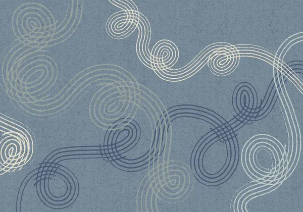 Abstract Swirling Lines by Annick