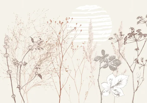 Dried Meadow Sun by Annick