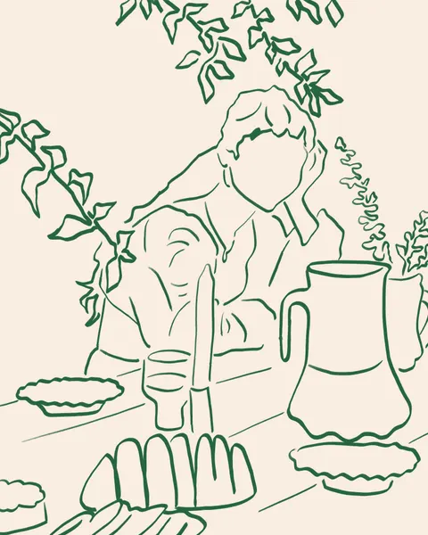 Relaxed Garden Dining by Kintsugi99