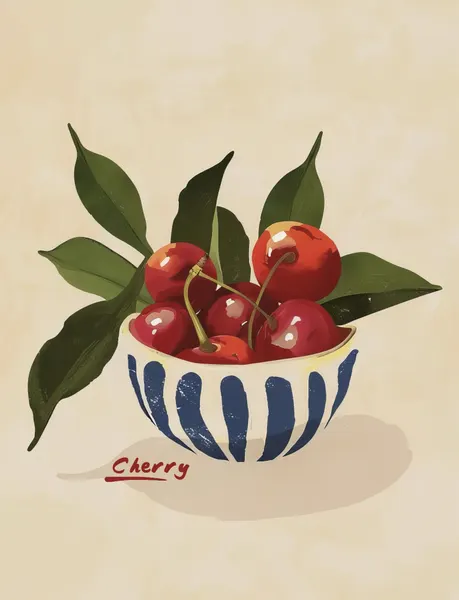 Cherry Delight by Emel Tunaboylu