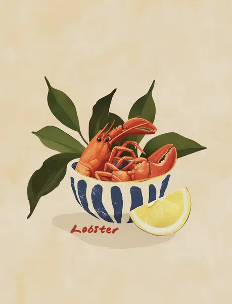 Lobster Delight by Emel Tunaboylu