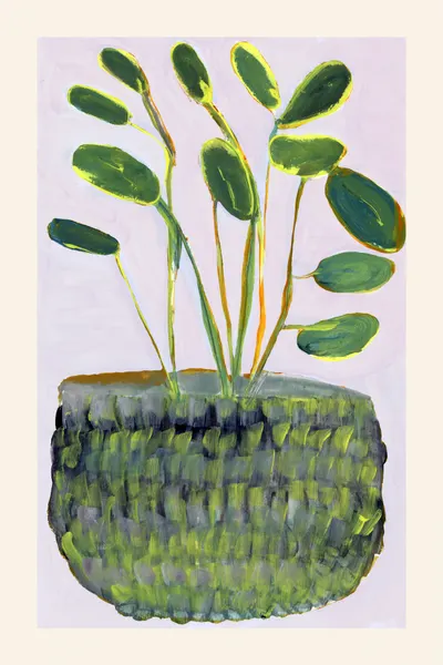 Vibrant Potted Plant by cartissi