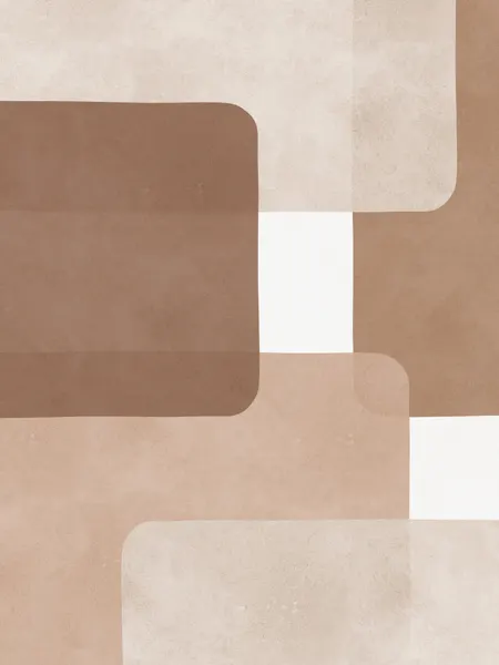 Earthy Abstract Shapes by Vitor Costa