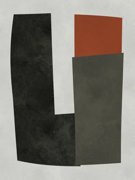 Abstract Earth Tone Geometry by Vitor Costa