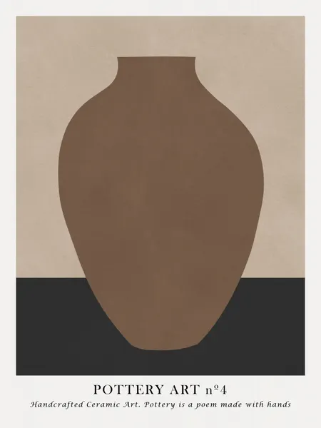 Abstract Earthy Pottery by Vitor Costa