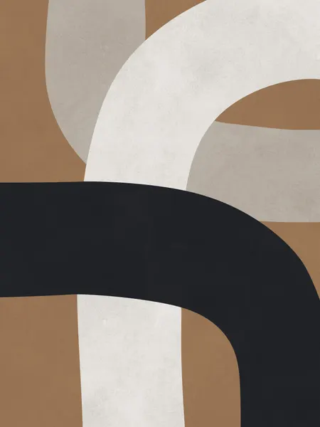 Abstract Earthy Curves by Vitor Costa