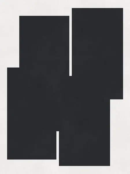 Minimalist Black Shapes by Vitor Costa