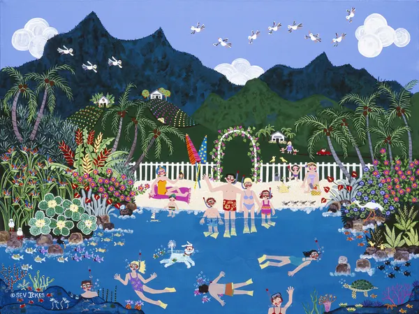 Tropical Family Paradise by Sev Ickes