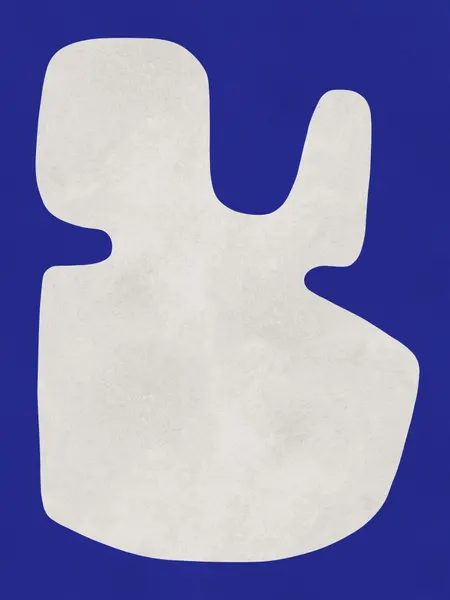 Abstract Blue Form by Vitor Costa