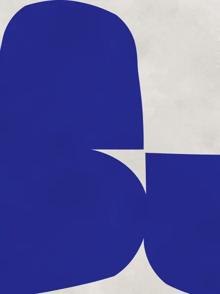 Fluid Blue Shapes by Vitor Costa