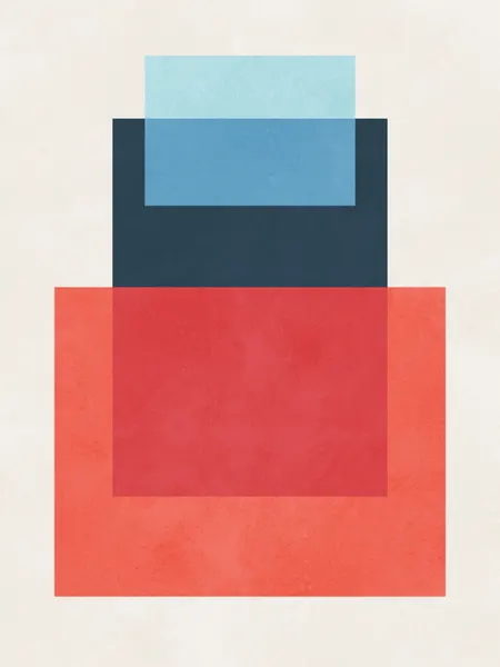 Modern Abstract Blocks by Vitor Costa