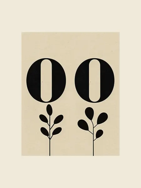 Floral Typography by Treechild