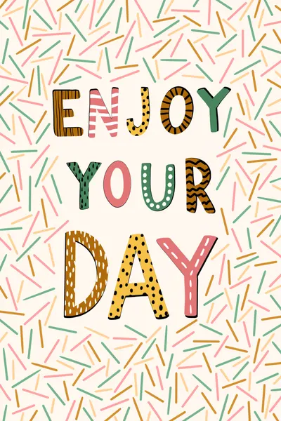 Enjoy Your Day Sprinkles by EMELIEmaria