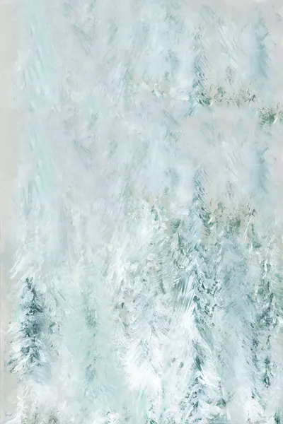 Abstract Winter Forest by casa cartissi