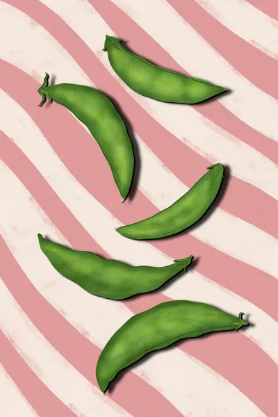 Green Pea Pods by EMELIEmaria