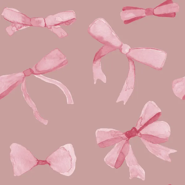 Soft Pink Bows by Irene Demetri
