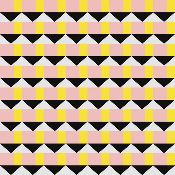 Modern Geometric Zigzag Pattern by Little Dean