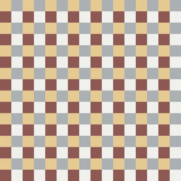 Earthy Checker Pattern by Little Dean