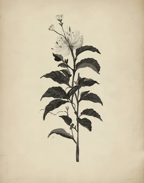 Vintage Botanical Illustration by Josie George
