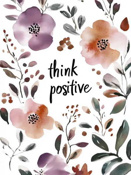 Floral Positivity Burst by Treechild