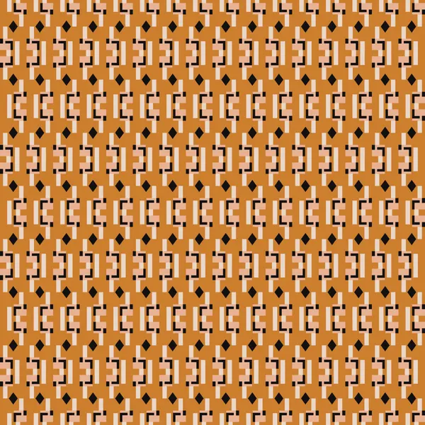 Mid-Century Geometric Pattern by Little Dean