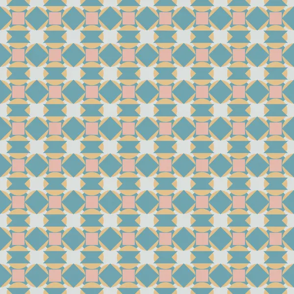 Pastel Geometric Pattern by Little Dean