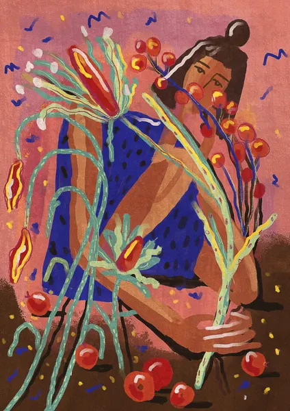 Pick a flower by Raissa Oltmanns
