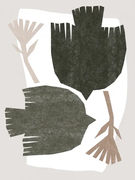 Abstract Birds Flight by Treechild