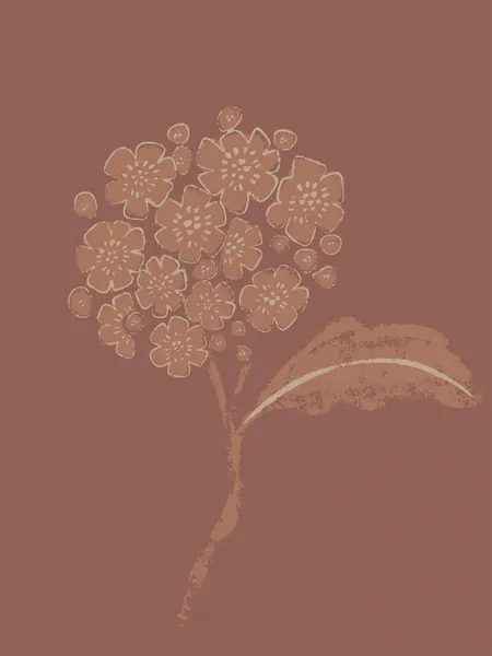 Earthy Botanical Bloom by Nikita Jariwala