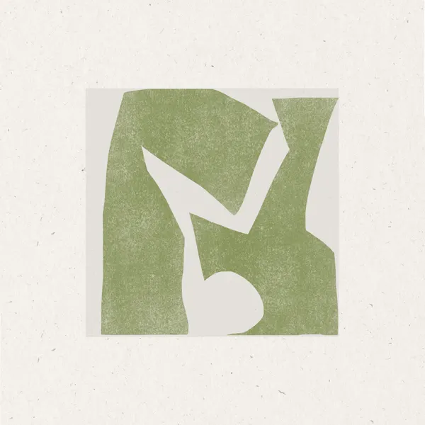 Green Geometric Harmony by THE MIUUS STUDIO