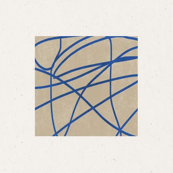 Blue Web Dance by THE MIUUS STUDIO