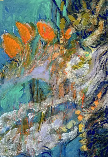 Vivid Floral Dream by Dorothy Fagan
