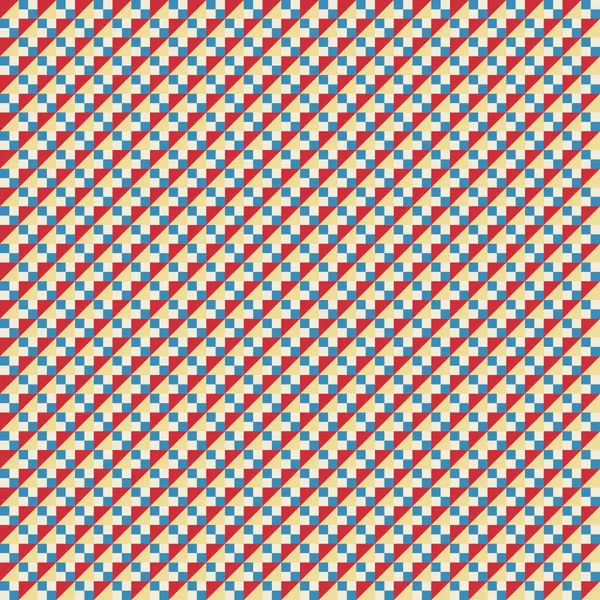 Retro Geometric Pattern by Little Dean